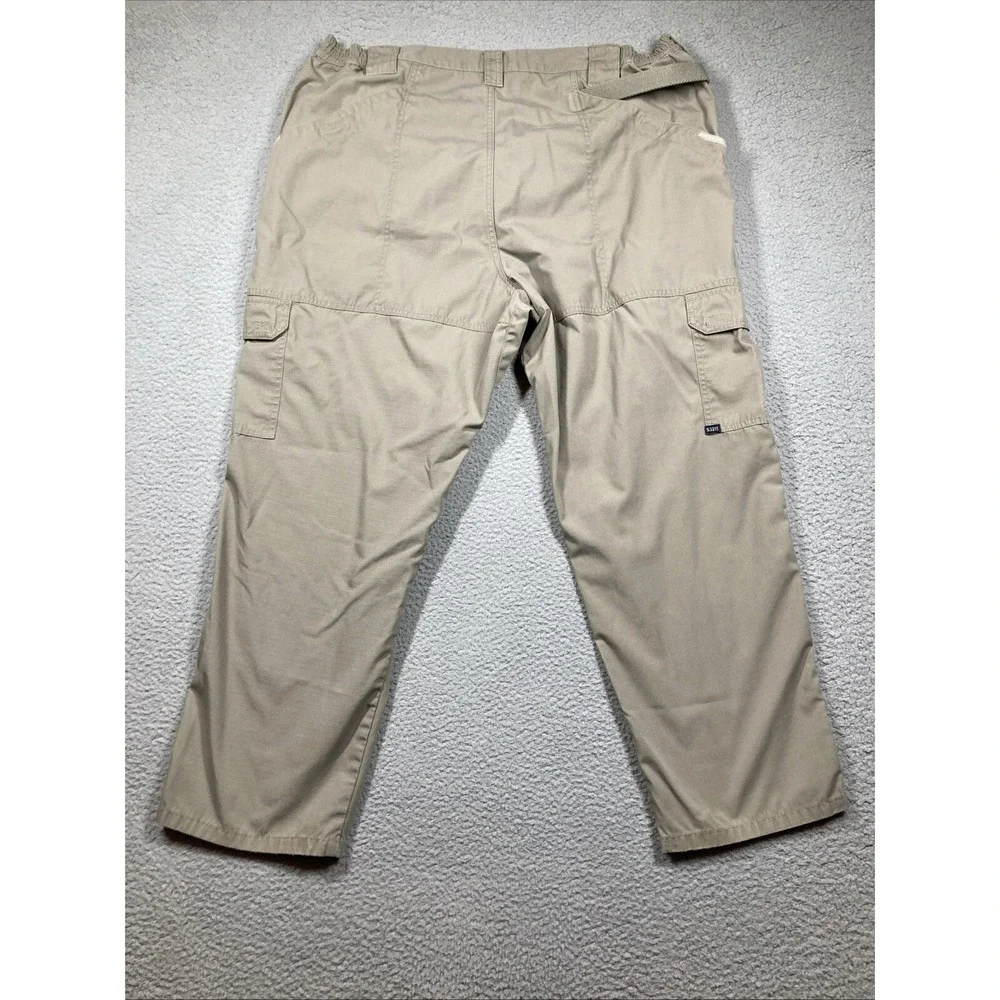 511 Tactical Pants Mens 44x30 (41x29) Beige Cargo Ripstop Paratrooper Gorpcore